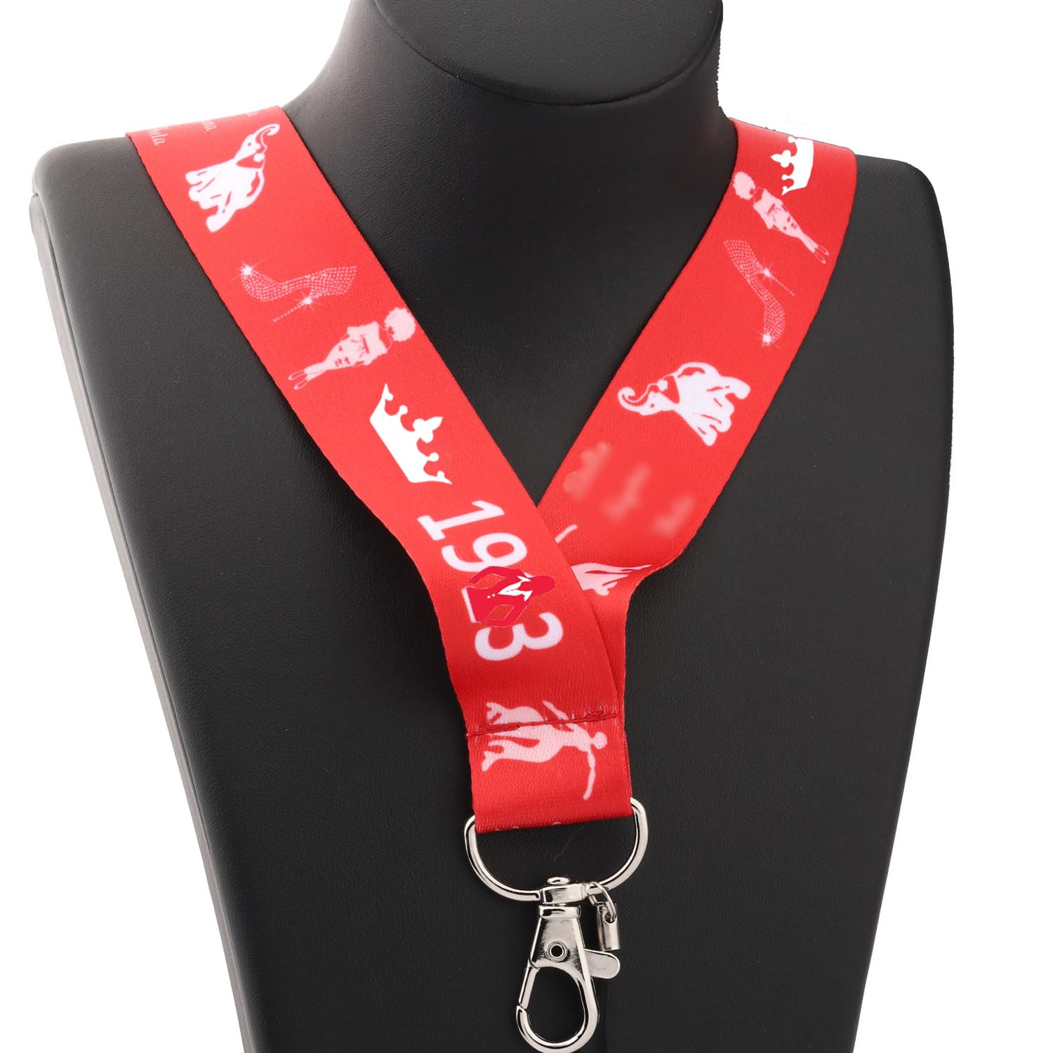 WSNANG Elegant Women's Lanyard ID Badge Holder - Greek Sorority Sisterhood Gift for College, Work & Events | Perfect for Campus Life, Office Security & Sorority Functions