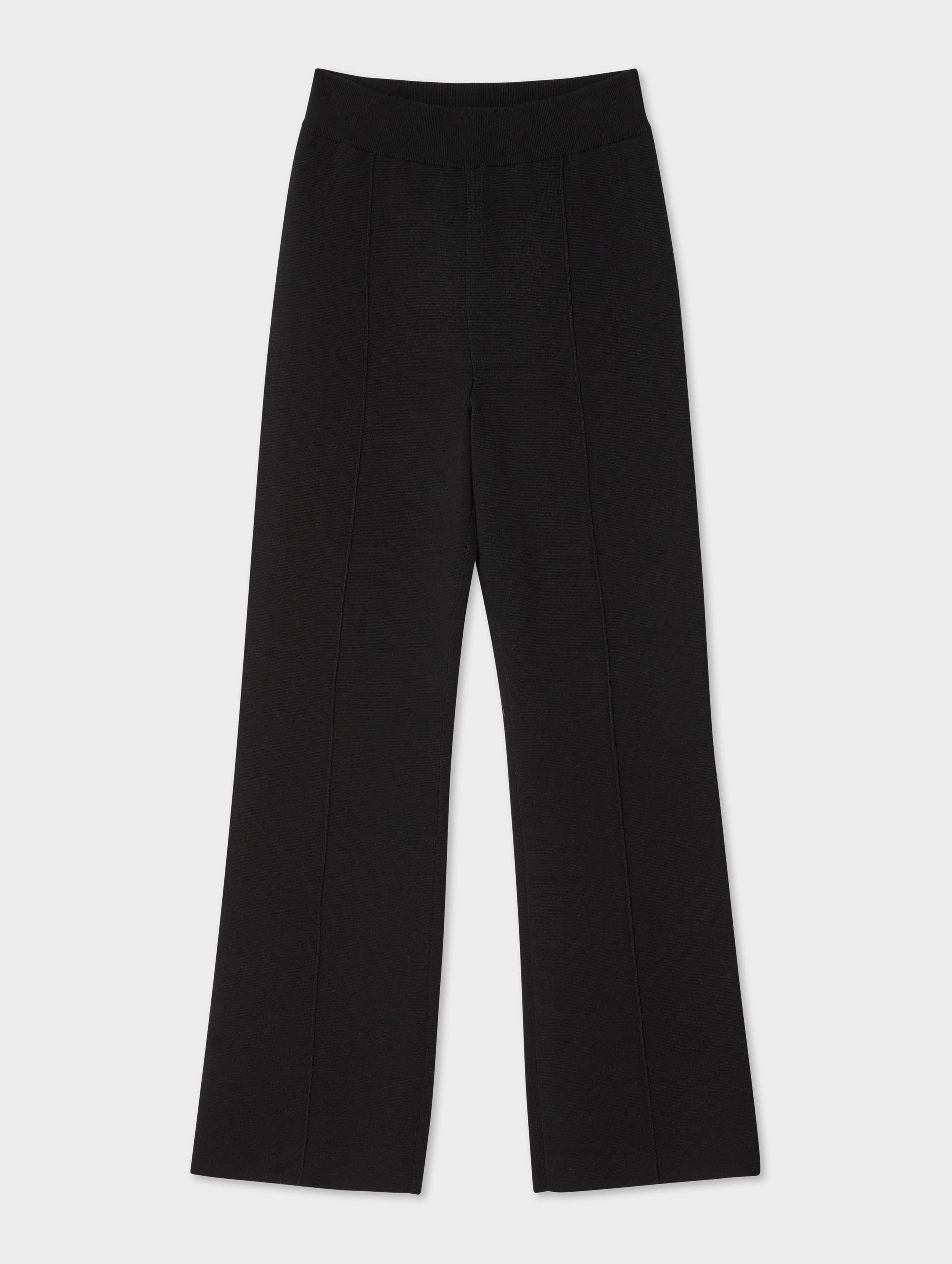 Superfine Organic Cotton Kick Flare Pants for Women - High Waisted Comfortable Lounge & Work Pants - Perfect for Yoga, Office & Casual Wear