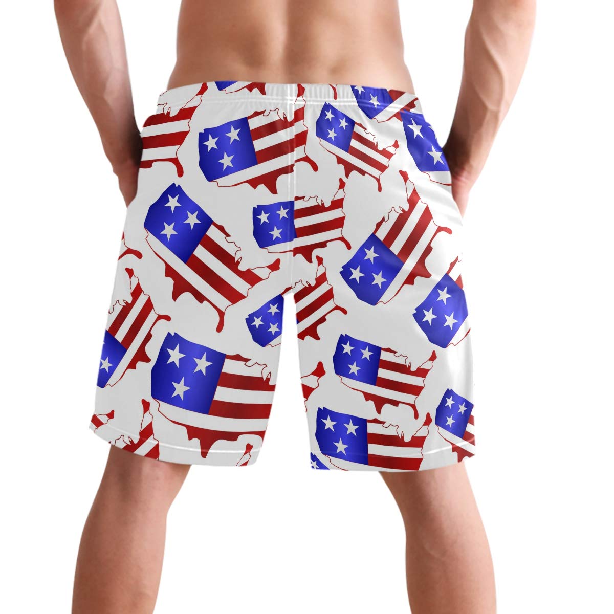 Visesunny Men's Quick Dry Swim Shorts - Lightweight Beach Board Shorts for Swimming, Running & Sports | Perfect for Summer Vacation, Pool Party & Outdoor Activities
