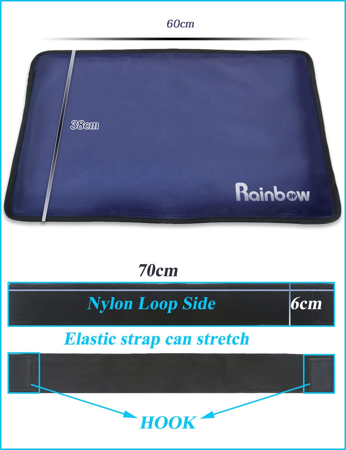 Extra Large Reusable Gel Ice Pack (15