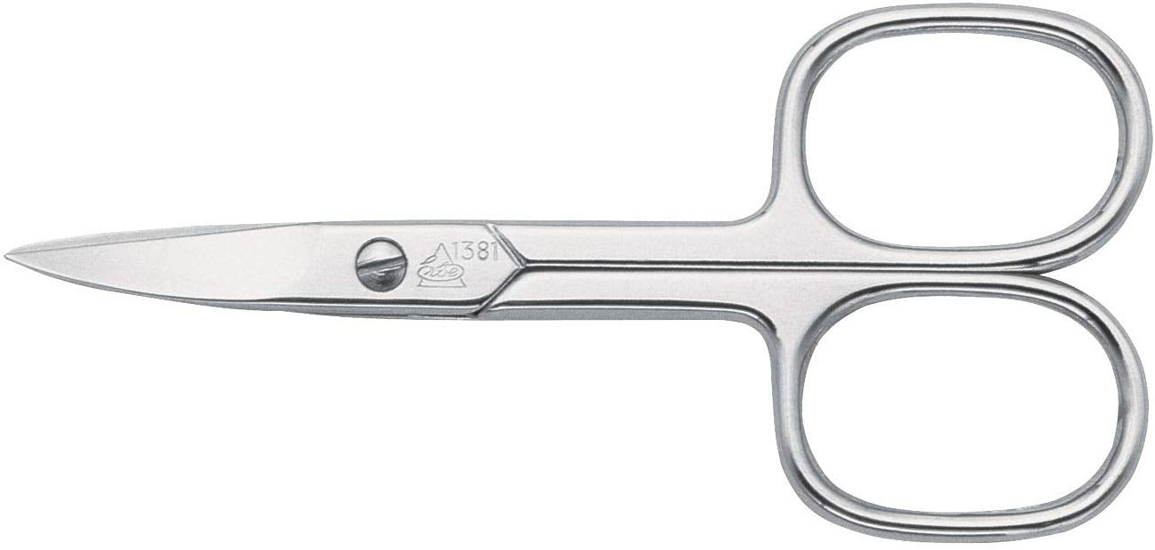 Premium Matte Finish Stainless Steel Nail Scissors - Professional Grooming Tool for Manicure, Pedicure & Travel - Sharp Precision Blades for Clean Cuts