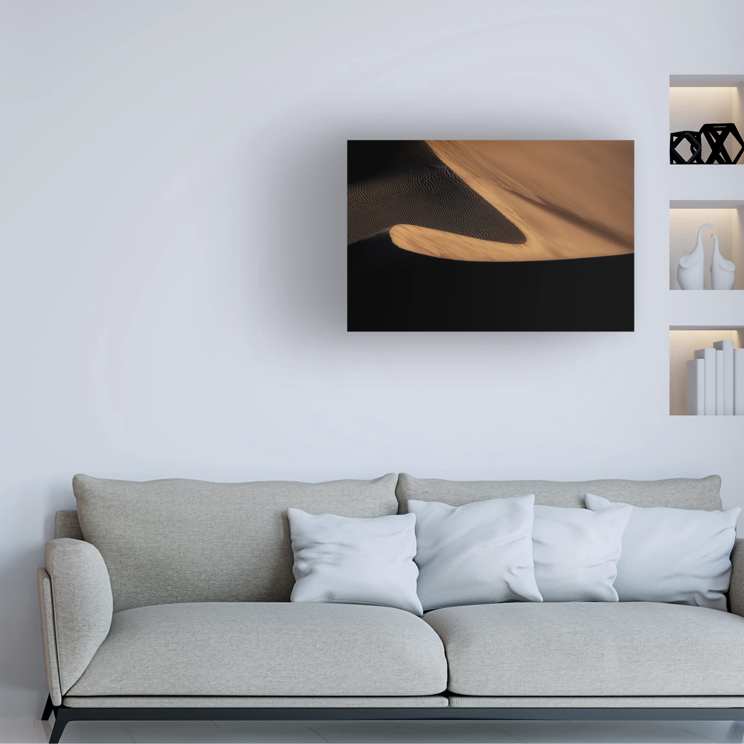Trademark Fine Art 'Signature' Canvas Painting by Mohammad Shefaa - Handmade Wall Art for Living Room, Bedroom & Office Decor