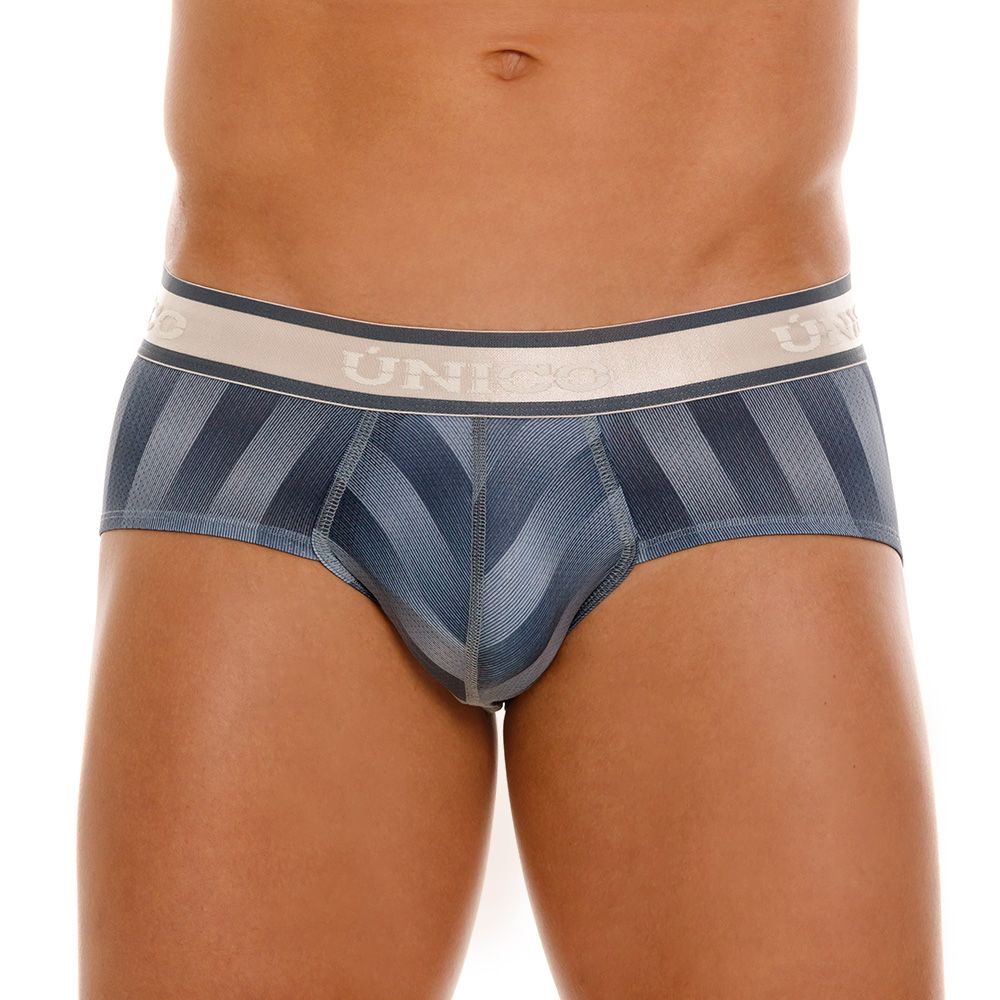 Unico Ejes Brief - Comfortable Men's Underwear for Everyday Wear, Workout & Travel | Soft & Breathable Cotton Boxer Briefs