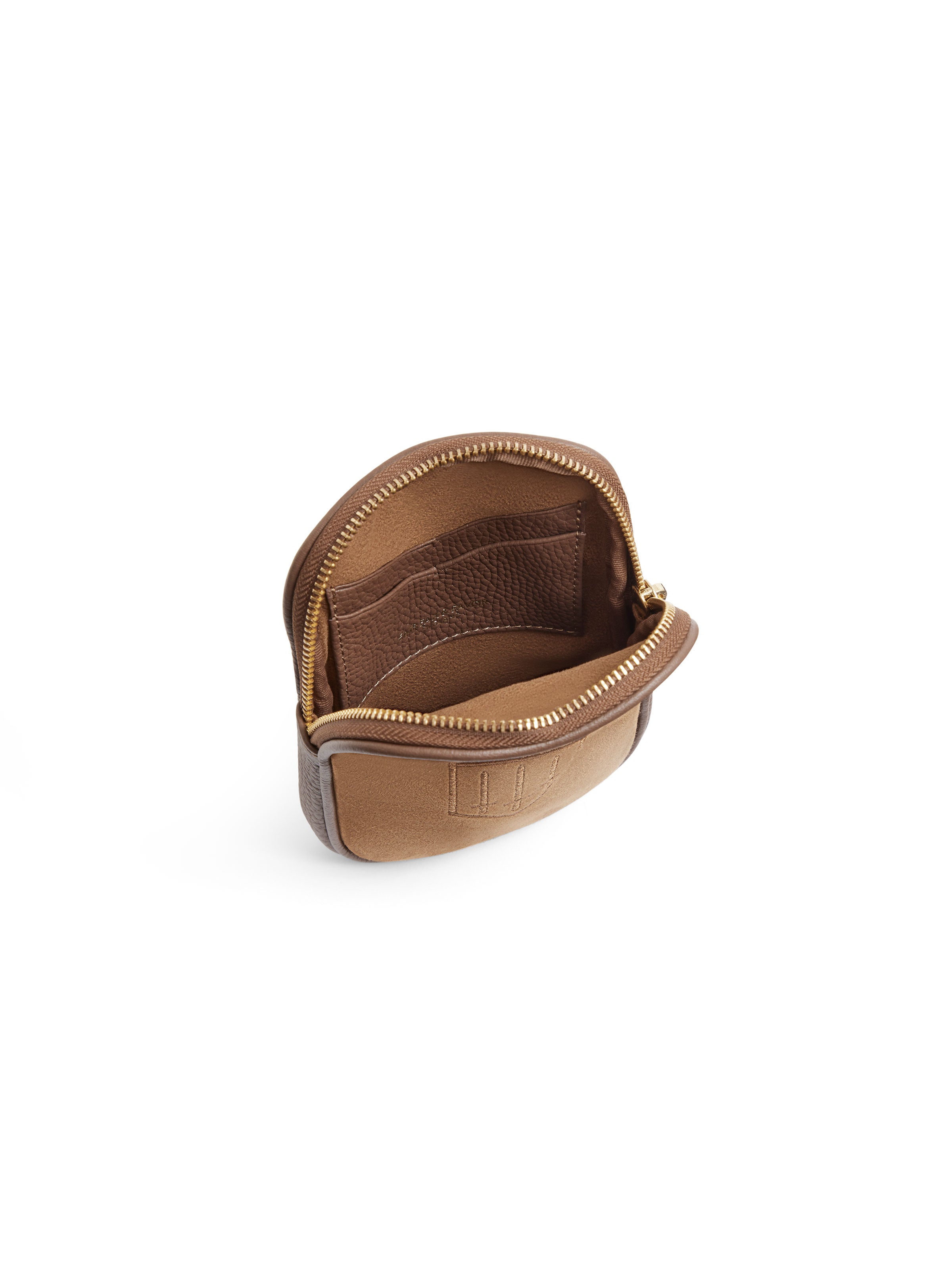 Mini Finsbury Tan Suede Crossbody Bag - Stylish & Compact Purse for Women | Perfect for Everyday Use, Travel & Date Nights