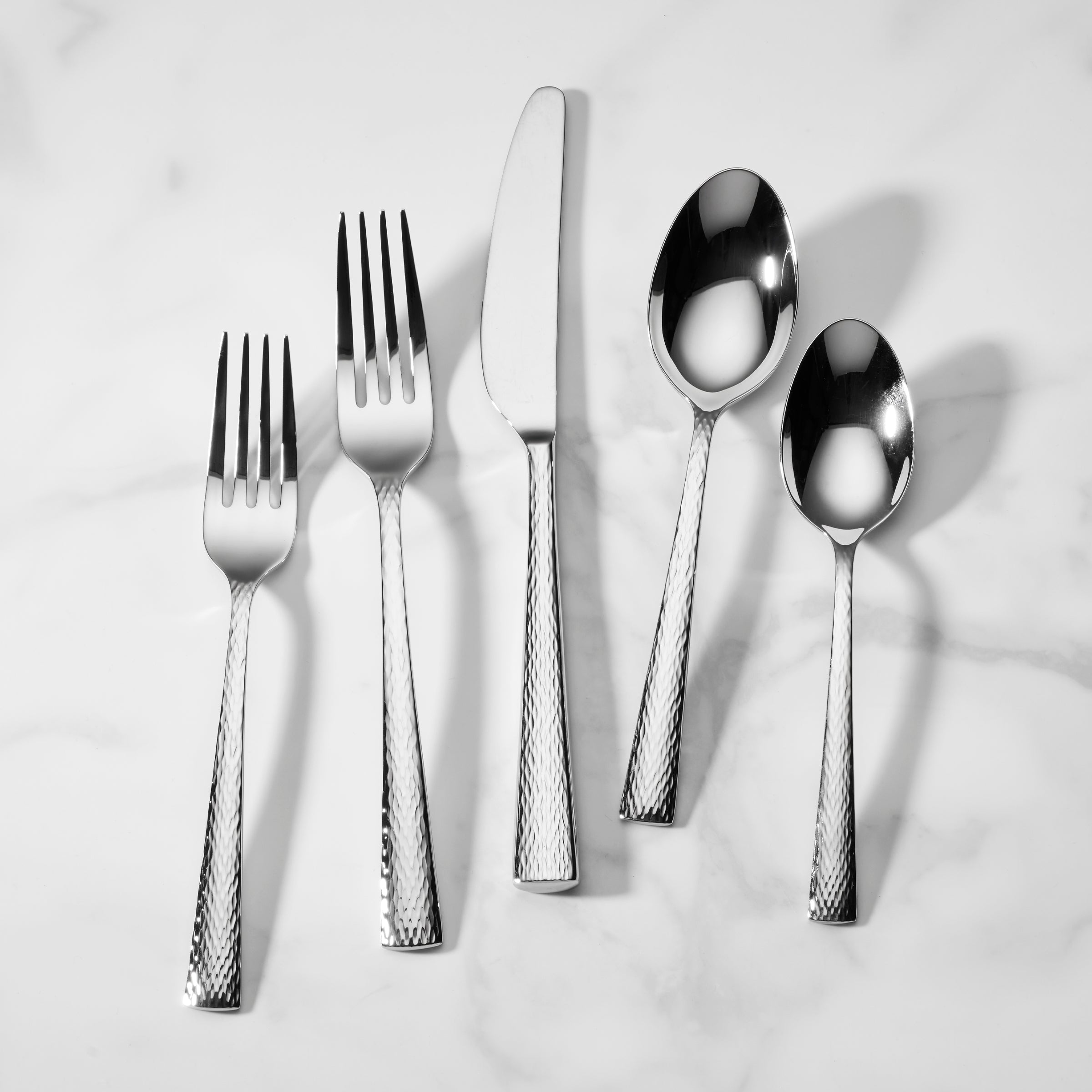 Premium Gladstone 65-Piece Stainless Steel Flatware Set - Service for 12 - Elegant Dining Utensils for Everyday Use & Special Occasions - Perfect for Dinner Parties, Weddings & Family Gatherings