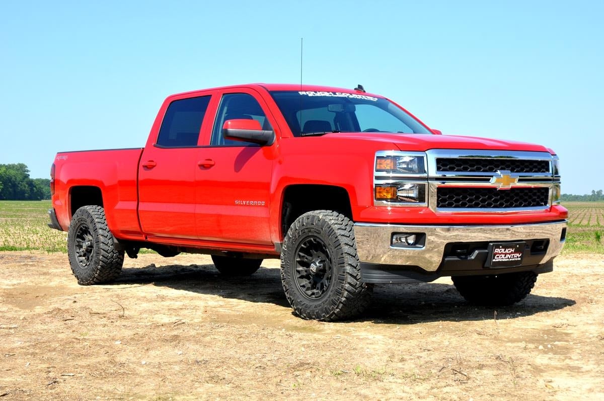 2 Inch Leveling Kit for Chevy/GMC 1500 Truck (2007-2018) & SUV (2007-2020) - Heavy Duty Suspension Lift Spacer - Model 1307 - Perfect for Off-Roading & Improved Vehicle Appearance