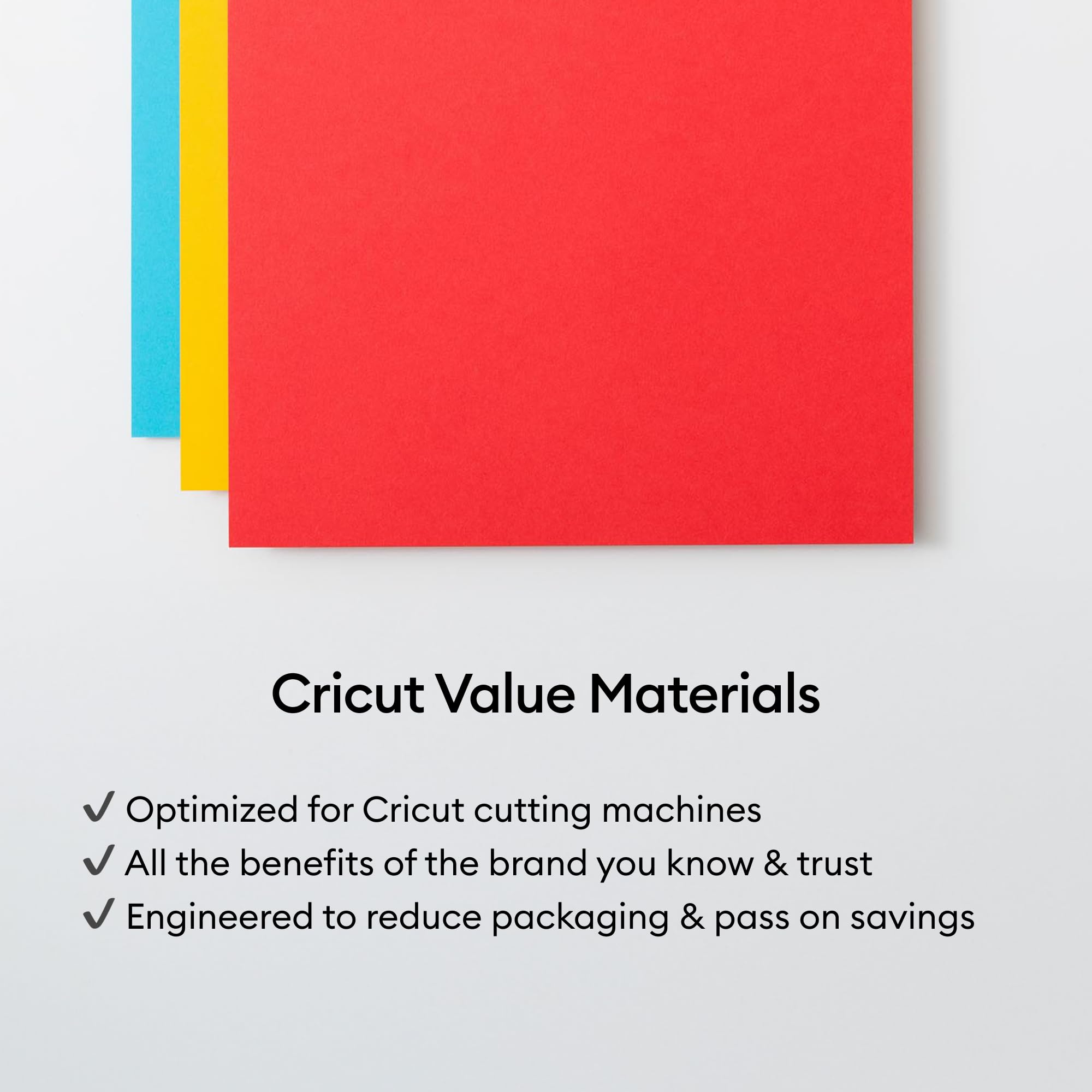 Cricut® Value Cardstock - Bright Bows Sampler, 8.5 x 11 Inches, 80 Sheets | Premium Scrapbooking Paper for DIY Crafts, Greeting Cards & Home Decor Projects