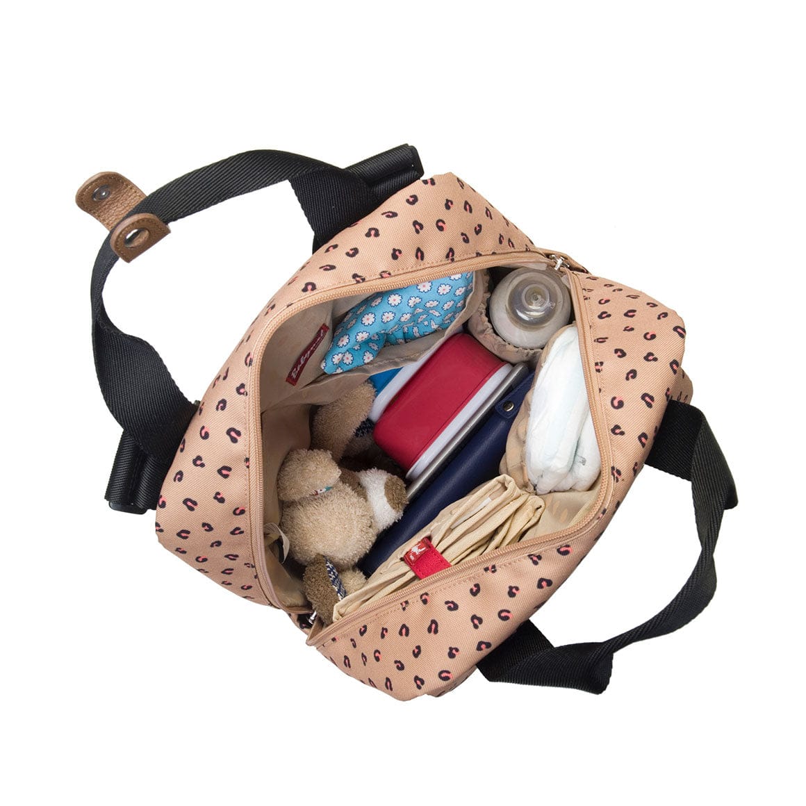 Babymel Georgi Eco-Friendly Vegan Leather Diaper Backpack - Stylish & Spacious Baby Bag for Moms, Perfect for Travel, Daycare & On-The-Go Parenting