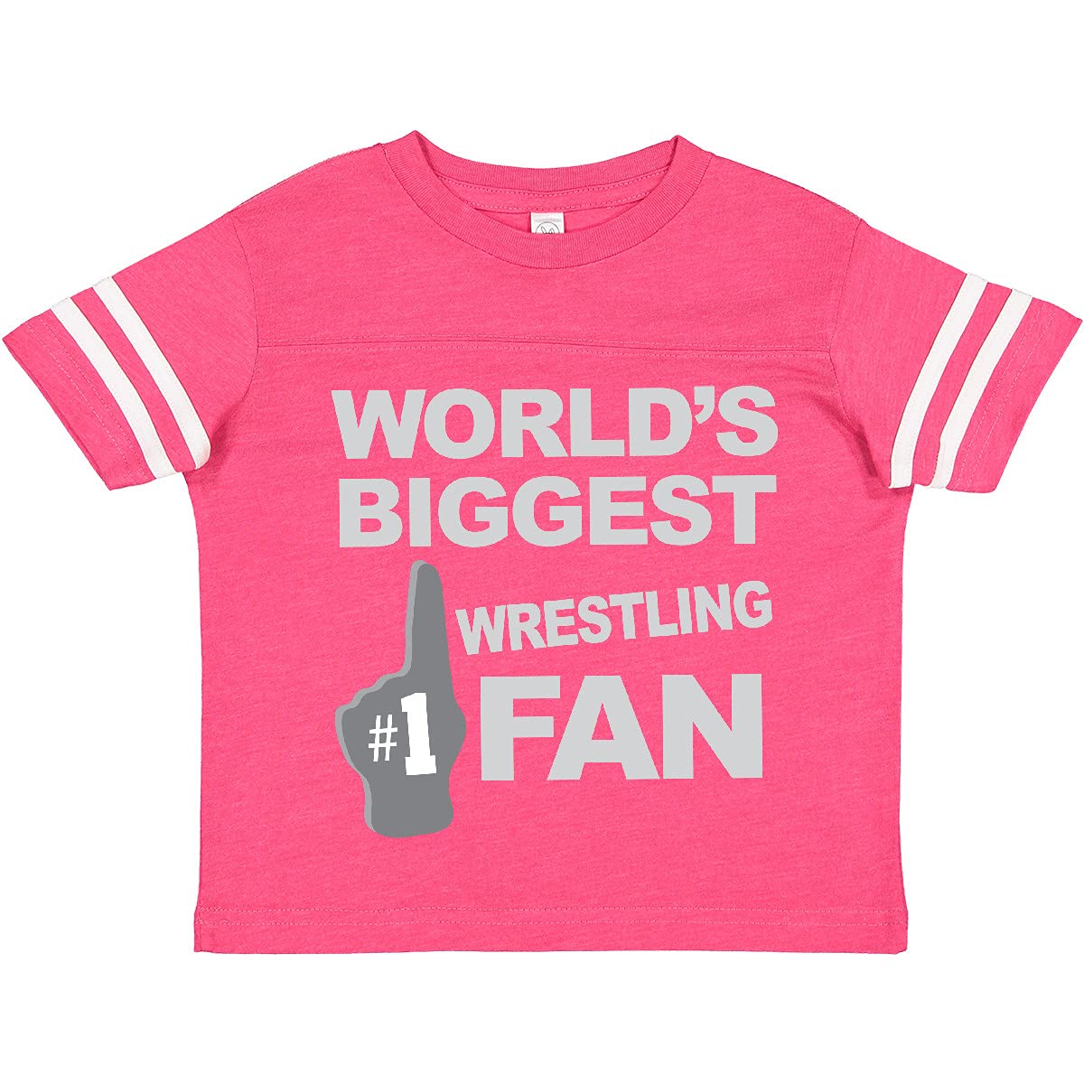 Inktastic Wrestling Fan Sports Toddler T-Shirt - Fun & Comfortable Kids Wrestling Tee for Boys & Girls - Perfect for Wrestling Matches, Training & Fan Events