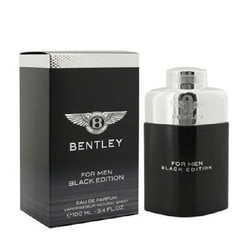 Bentley Black Edition 100ml Eau de Parfum for Men - Luxury Cologne, Woody Spicy Fragrance | Perfect for Date Night, Special Occasions & Gifts
