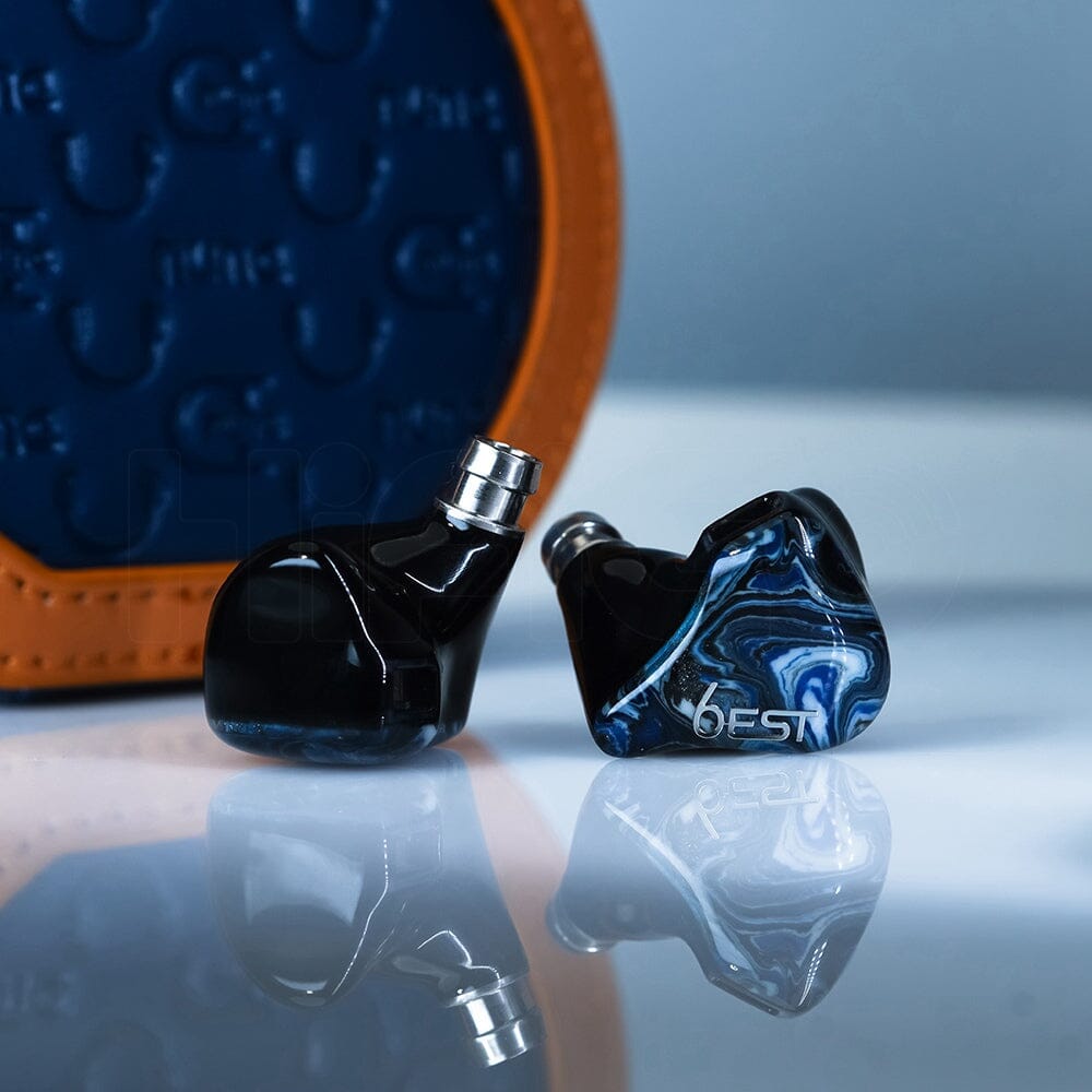 DUNU SA6 EST In-Ear Headphones with 6BA+2EST Drivers - High Resolution Audio for Music Lovers & Audiophiles - Perfect for Studio Monitoring, Gaming & Travel
