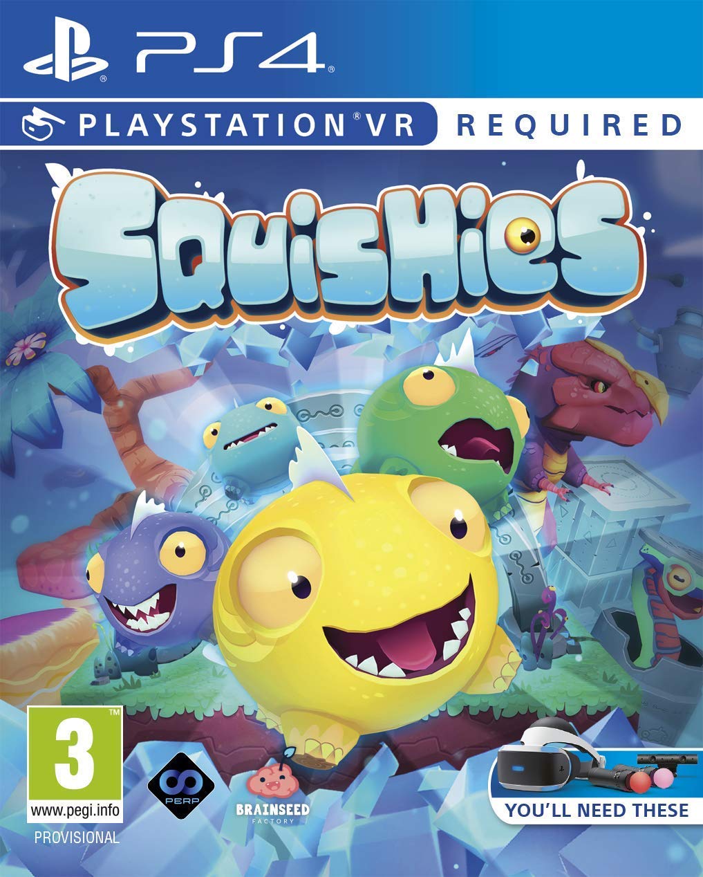 Squishies Fun Stress Relief Toys for PSVR and PS4 - Perfect for Relaxation, Gaming Breaks & Anxiety Relief