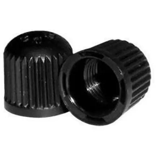 AA Black Plastic Valve Caps (100-Piece Pack) - Durable Tire Valve Stem Caps for Cars, Trucks, Bikes & Motorcycles - Perfect for Auto Repair, Maintenance & Accessories