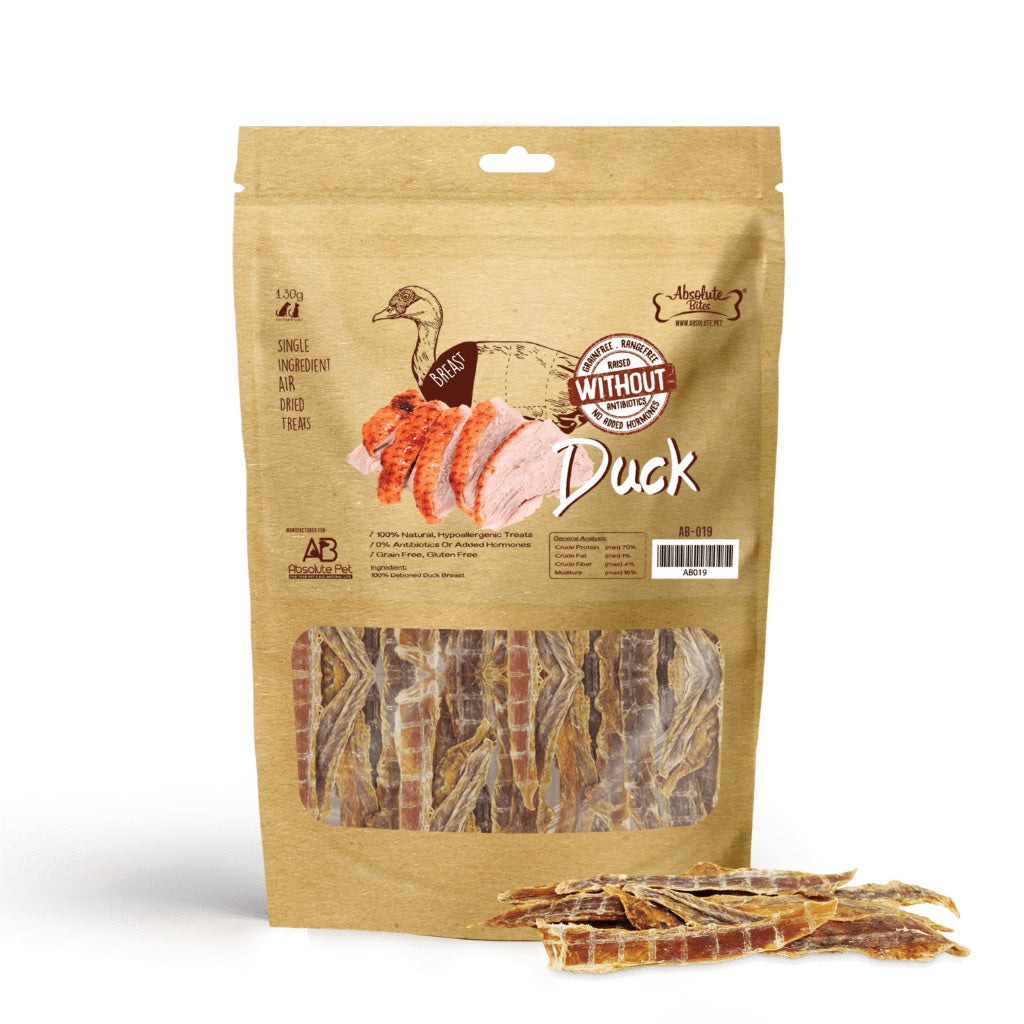 Absolute Bites Air Dried Dog and Cat Treats - 10 Natural Flavors, Grain Free | Healthy Training Snacks for Pets | Perfect for Travel, Training & Rewards [4 for $25.20]