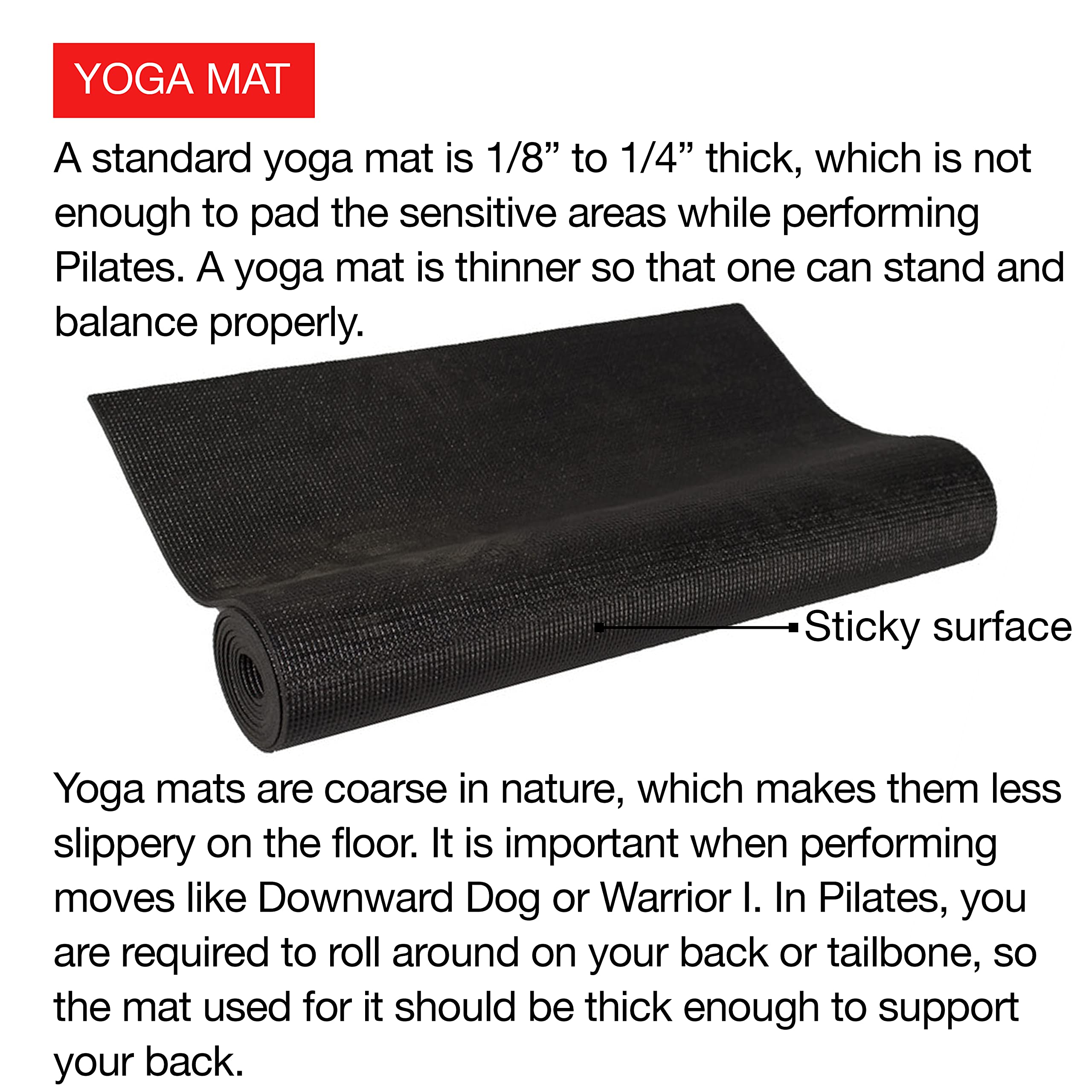 JFIT Premium Non-Slip Yoga Mat with Carrying Strap - Extra Thick & Eco-Friendly for Home, Gym & Outdoor Yoga Practice