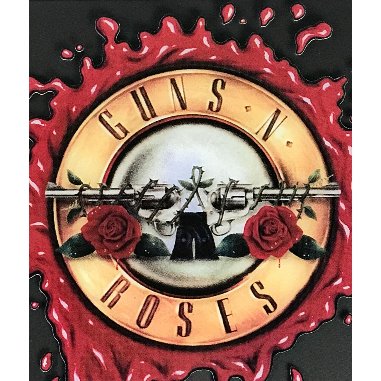Guns N' Roses Use Your Illusion I & II 3x Multi Platinum Award - Official RIAA Certified - Perfect for Music Collectors & Rock Fans Display