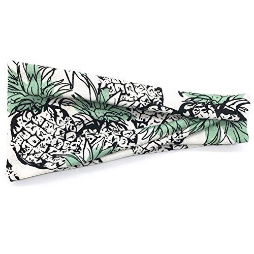 Stylish Printed Hair Bands Set for Women - 6 Pack Fashion Hair Accessories for Ponytail, Bun & Everyday Use - Perfect for Workout, Office & Casual Wear