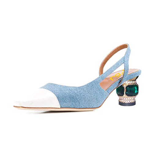 White-blue Canvas