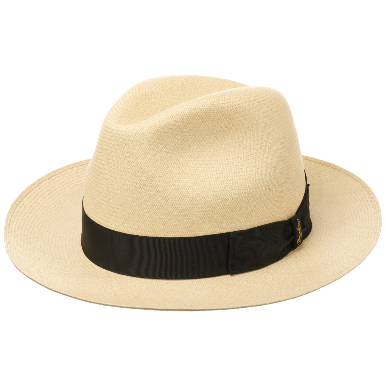 Borsalino Premium Panama Bogart Hat for Men - Classic Fedora Style Summer Sun Hat - Perfect for Outdoor Events, Travel & Fashion