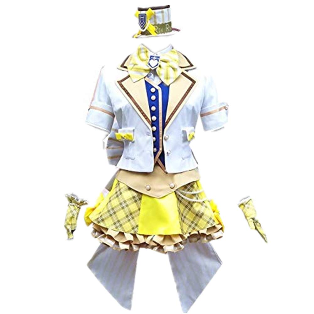 Anime Love Live! Rin Hoshizora School Uniform Cosplay Costume - Perfect for Halloween, Conventions & Themed Parties