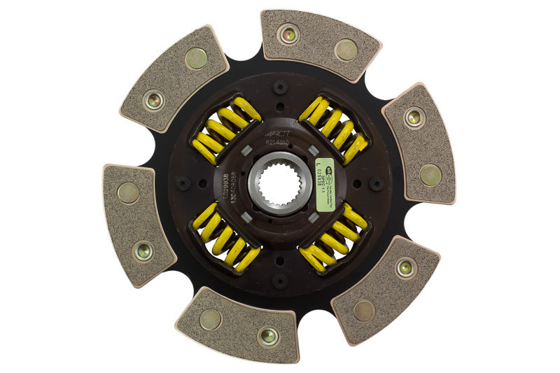 ACT 2002 Honda Civic 6-Pad Sprung Race Disc Brake Kit - High Performance Braking System for Track Racing & Street Use