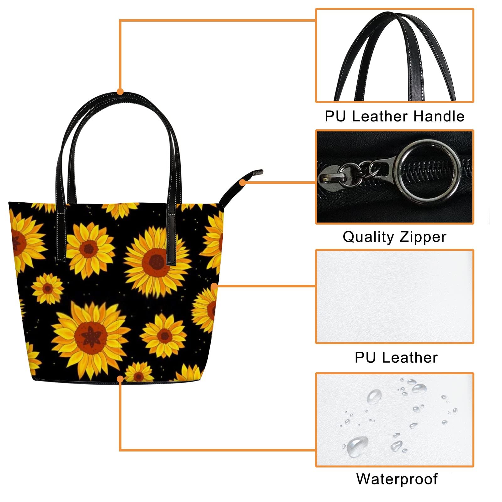 Premium Genuine Leather Crossbody Handbags for Women - Stylish & Durable Shoulder Bags for Work, Travel & Everyday Use
