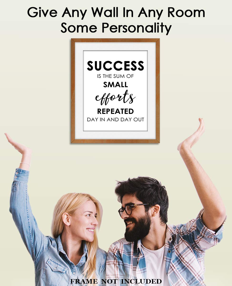 Success is the Sum of Small Efforts Repeated