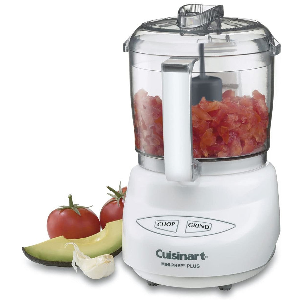 Cuisinart DLC-2AC Mini Prep Plus Food Processor - Compact & Powerful for Chopping, Slicing & Pureeing - Perfect for Small Kitchens & Quick Meal Prep