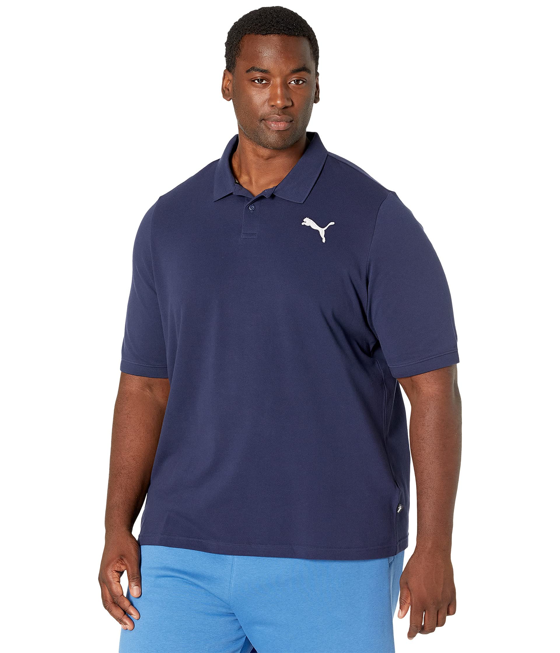 PUMA Men's Tall Plus Size Essentials Pique Polo Shirt - Comfortable & Stylish Casual Wear for Work, Golf & Everyday Outfits