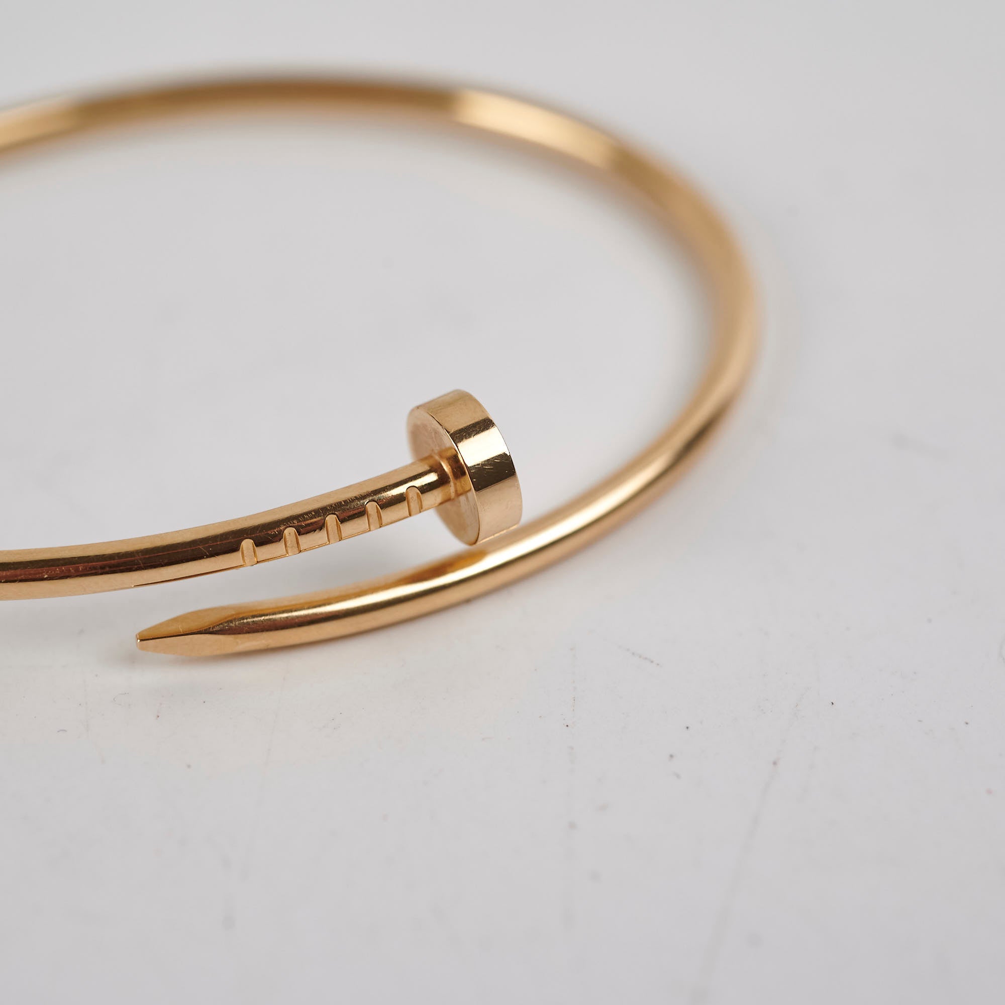 Cartier Juste Un Clou Small 18K Yellow Gold Bracelet Size 17 - Luxury Jewelry for Women, Perfect for Gifts, Parties & Special Occasions