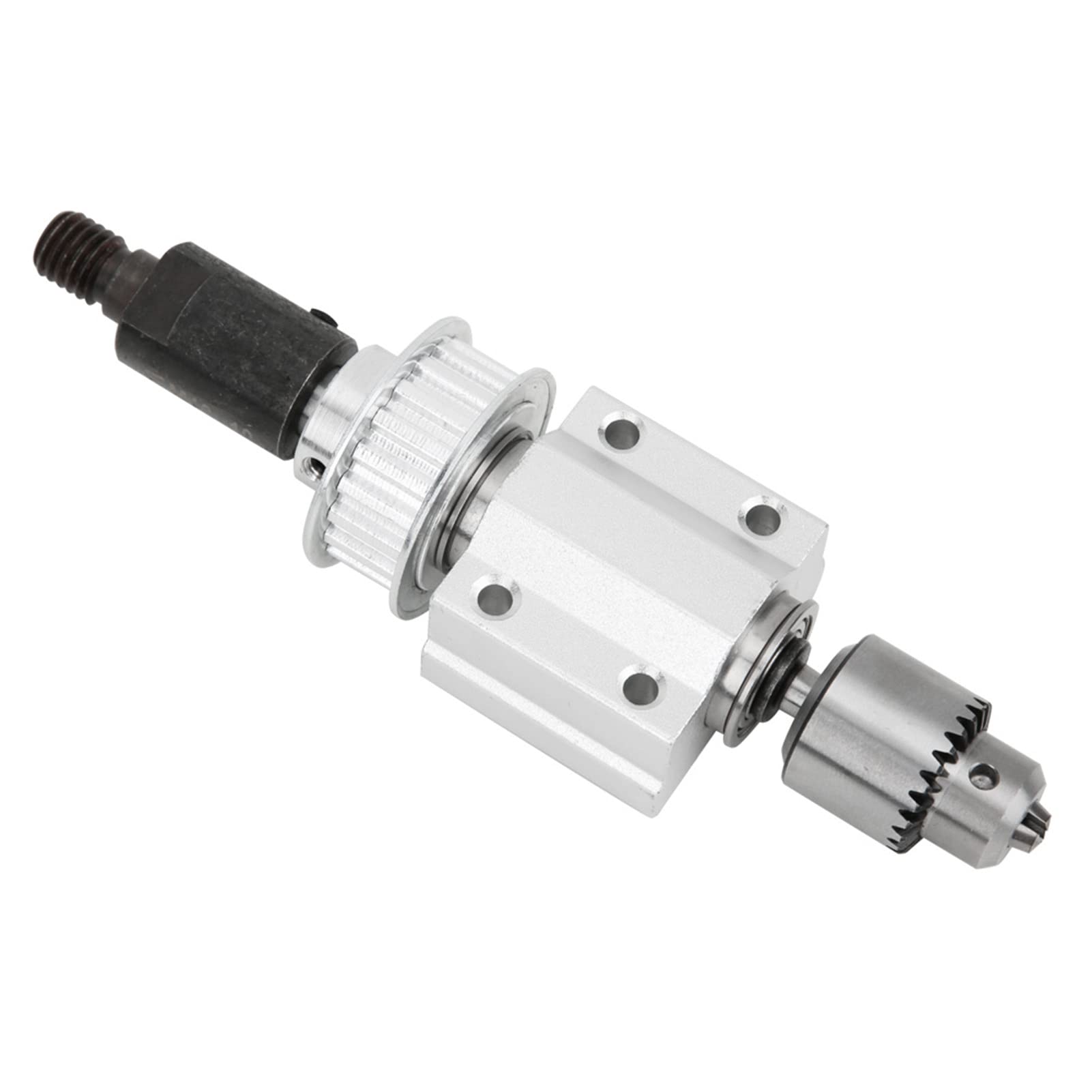 High Precision Drill Spindle Assembly - DIY Table Drill Accessory for Drill Press, Table Grinder & Table Saw | Perfect for Woodworking, Metalworking & Craft Projects