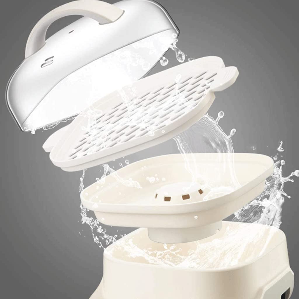 **Electric Food Steamer with Stackable Baskets – Fast Heating, Auto Shutoff & Stainless Steel Base – Perfect for Vegetables, Dumplings & Healthy Meals – Ideal for Home & Kitchen Use**