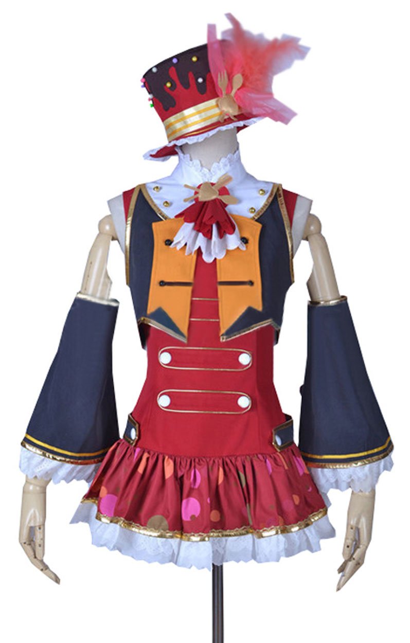Anime Maki Nishikino Dress Cosplay Costume - School Uniform Outfit for Love Live! Fans - Perfect for Conventions, Halloween & Themed Parties