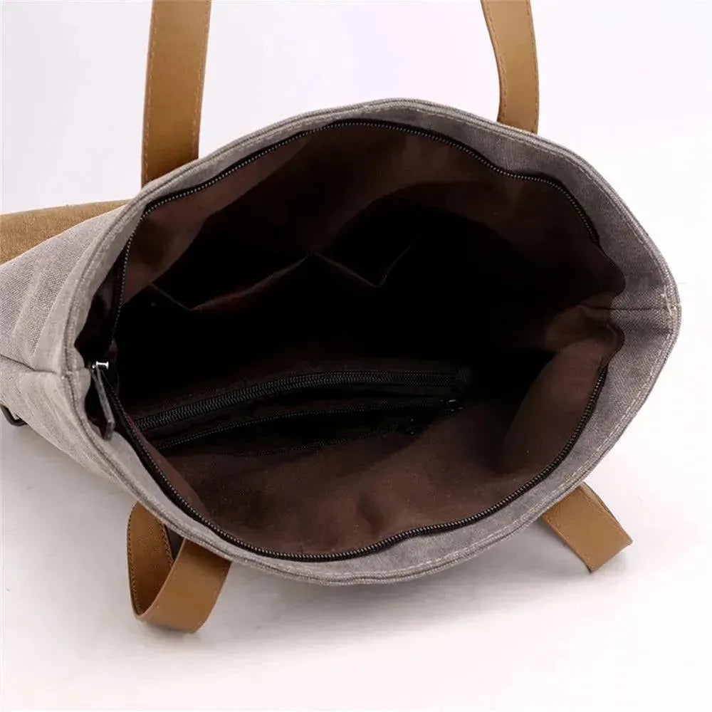 Stylish Women's Designer Canvas Backpack - Durable & Lightweight for Travel, Work & School - Perfect for Commuting, College & Everyday Use