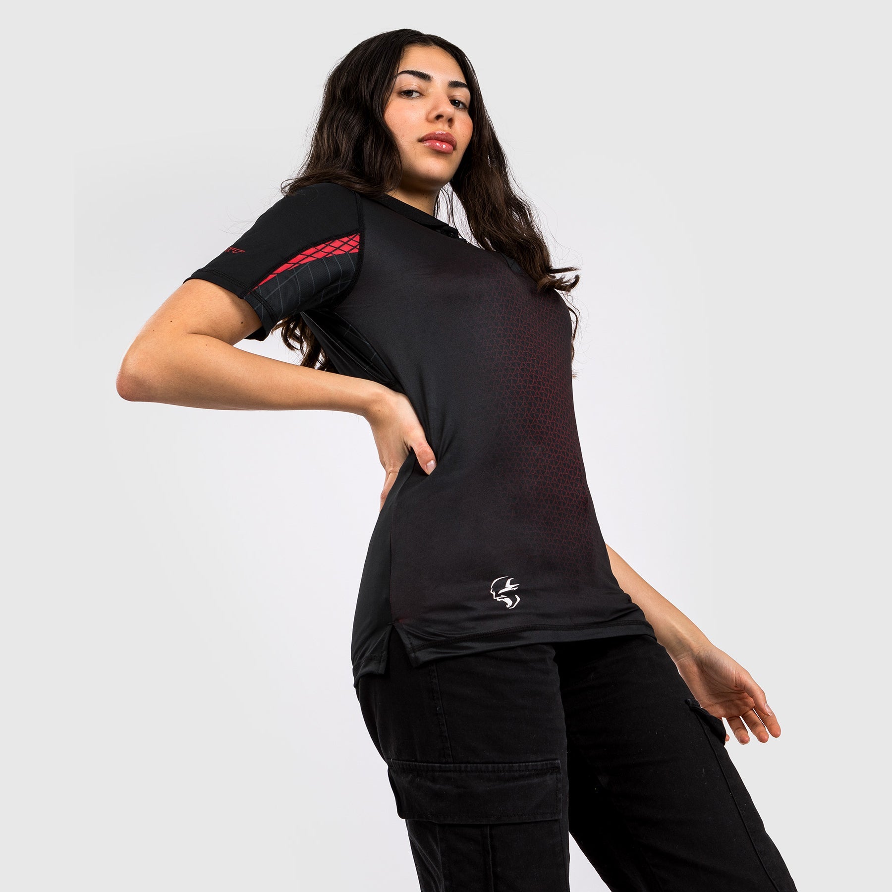Venum x Dodge Banshee Women's Dry Tech Polo Shirt - Moisture Wicking Performance Top for Fitness, MMA & Active Lifestyle