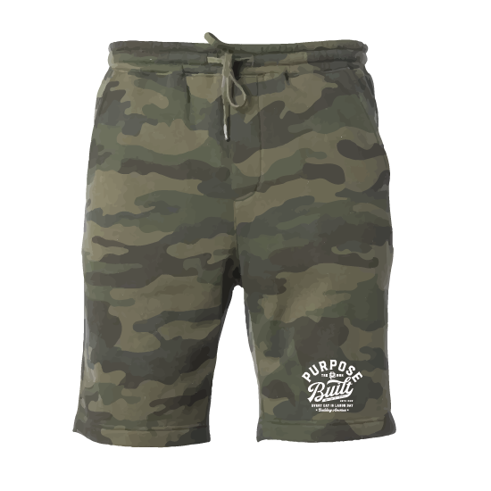 The Script Youth Fleece Shorts - Comfortable Camo Fleece Shorts for Boys & Girls | Perfect for Outdoor Activities, Camping & Lounge Wear