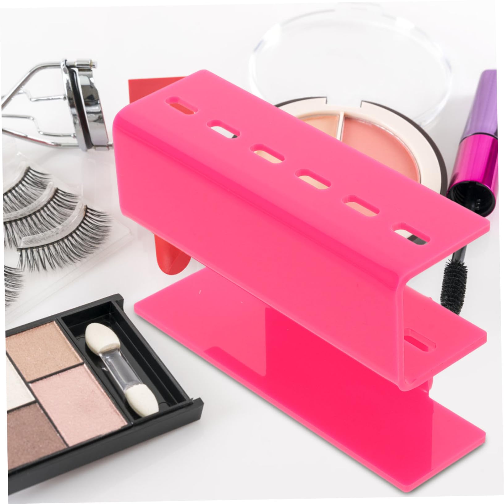 Professional Acrylic Eyelash Extension Tweezers Holder - Eyebrow Tools Organizer Stand for Salon & Home Use - Perfect for Lash Artists, Makeup Artists, and Beauty Enthusiasts