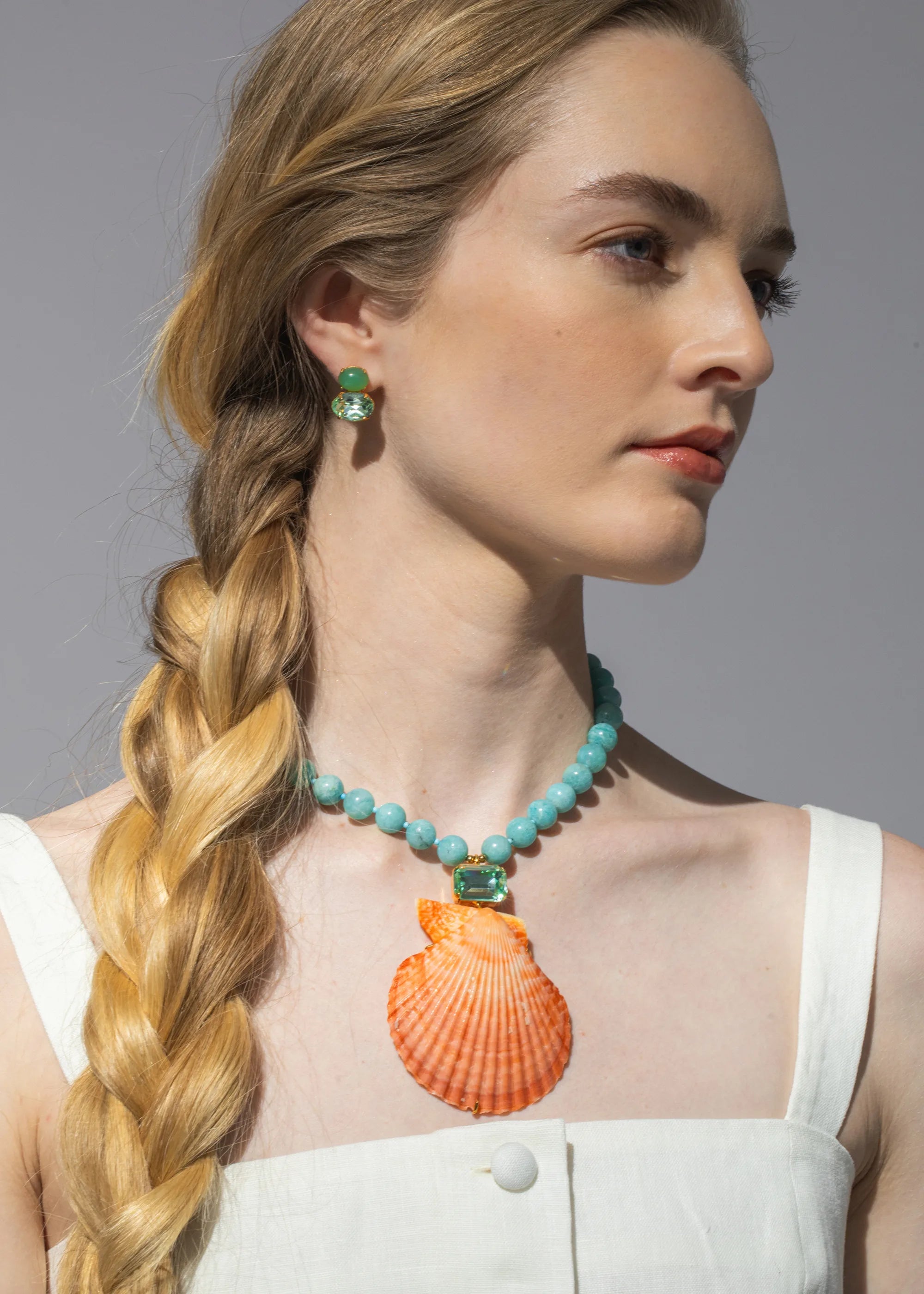 Turquoise Roma Necklace - Handmade Boho Jewelry for Women, Perfect for Casual Wear & Special Occasions