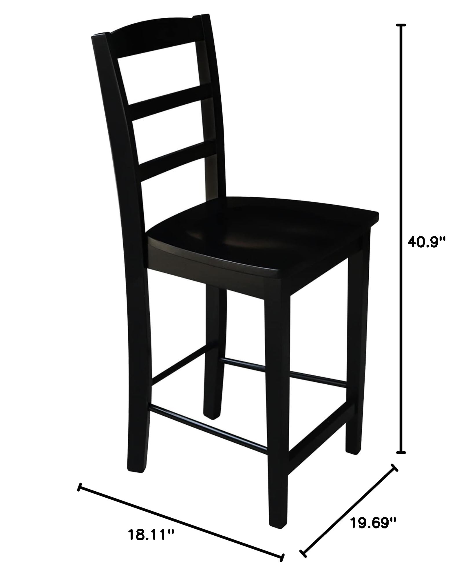 International Concepts Madrid Counter Height Stool - 24