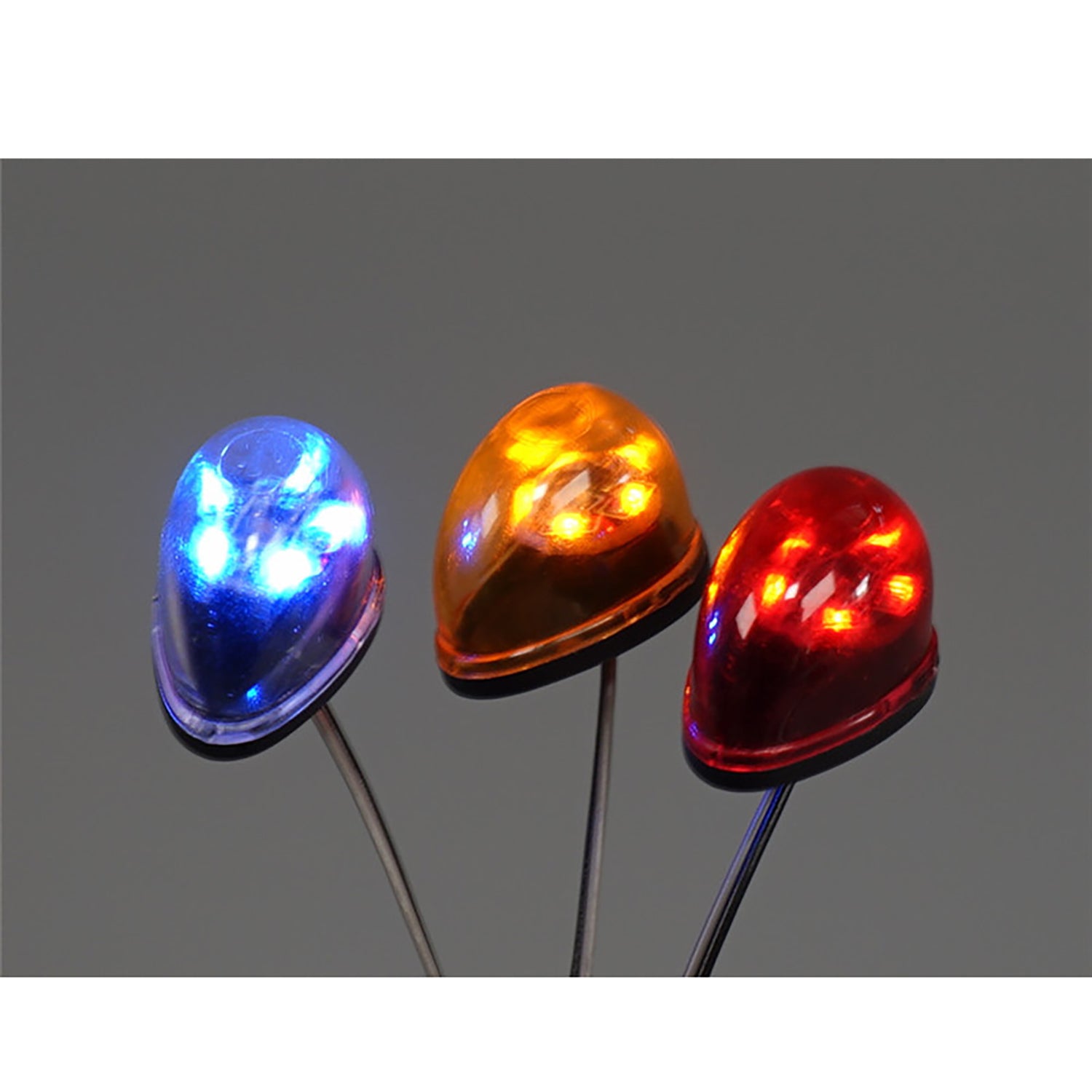 1/14 Tamiya RC Tractor Truck LED Light Box Roof Marker Lamp - DIY Warning Light for RC Vehicles | Front Face Spoiler & Doll Light for Enhanced Visibility in Night Racing