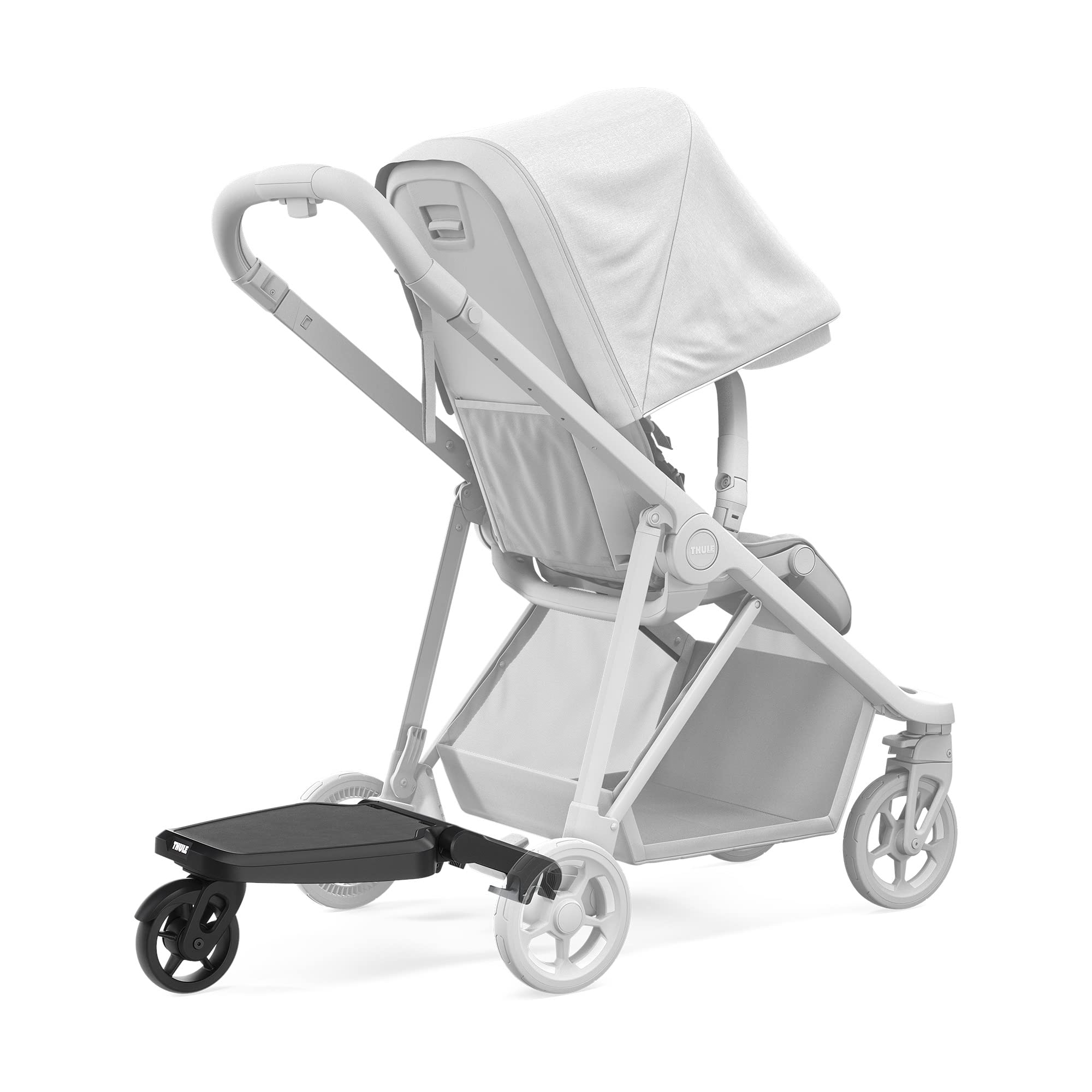 Thule Stroller Rider Board - Universal Stroller Accessory for Kids, Toddler Standing Platform with Easy Attachment - Perfect for Jogging, Shopping & Travel