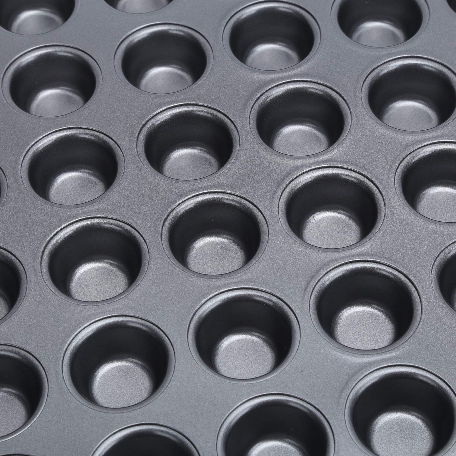 Non-Stick 48-Cup Cupcake Pan - Food Grade Baking Tray for Perfect Muffins & Cupcakes - Ideal for Home Bakers & Cake Shops - Great for Birthday Parties, Weddings & Holiday Baking