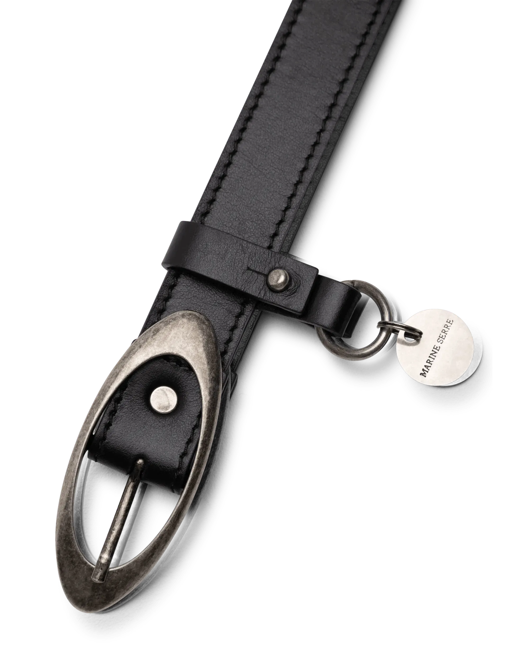 Moon Stud Leather Belt for Women & Men - Stylish Punk Gothic Fashion Accessory - Perfect for Jeans, Skirts & Outfits - Adjustable Waist Belt for Casual & Party Wear