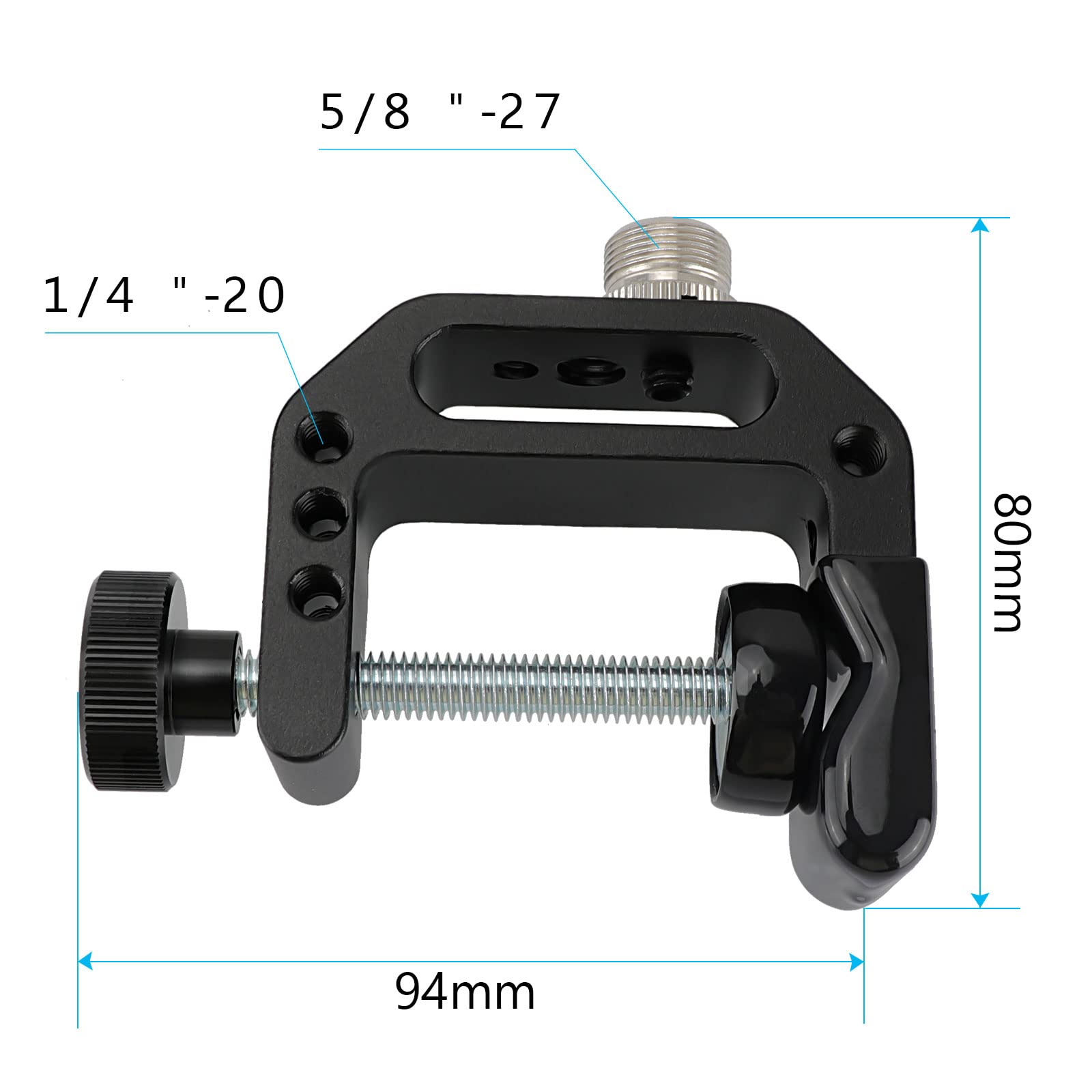 CAMVATE Heavy Duty C Clamp with 5/8