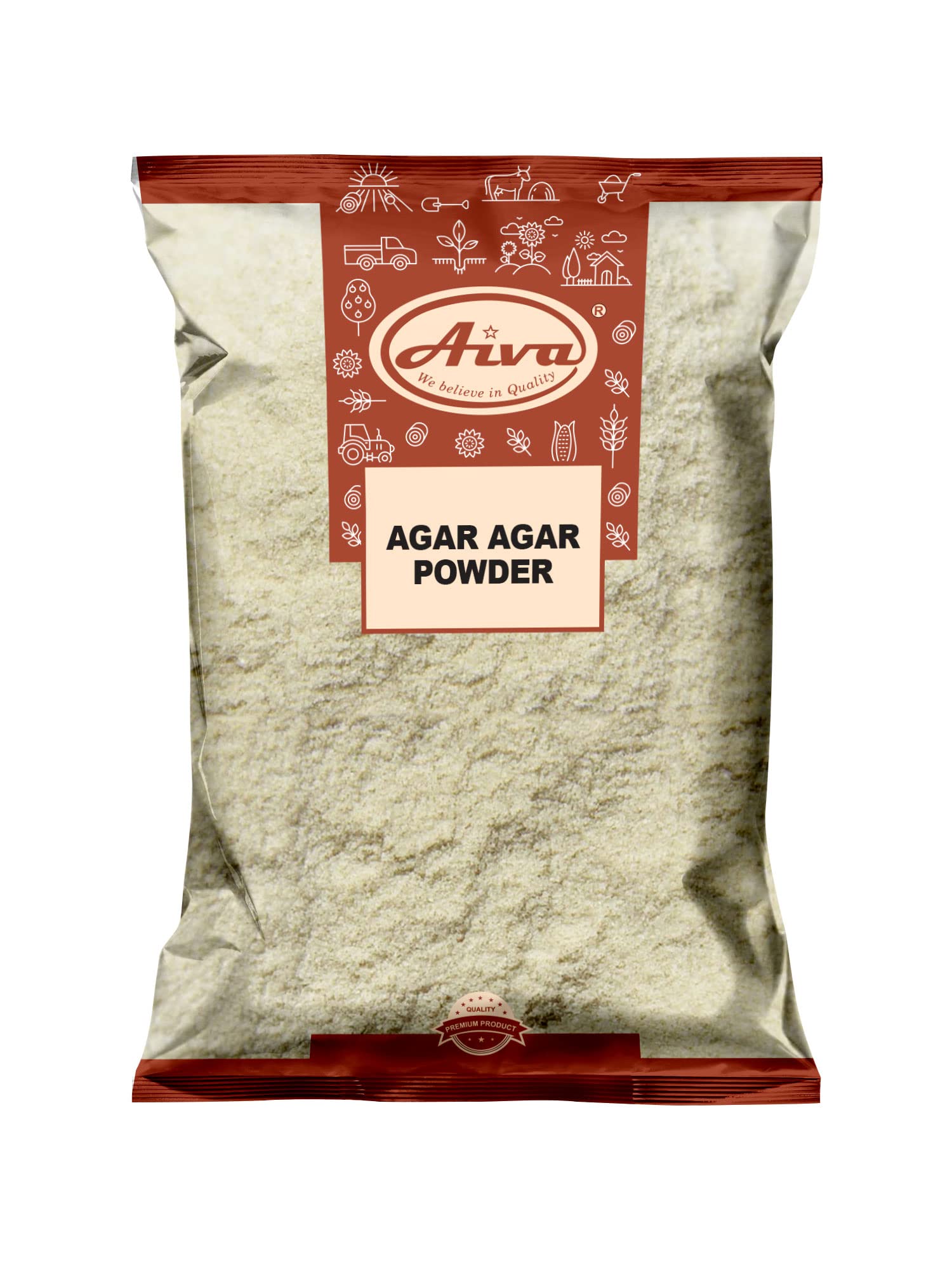 AIVA Premium Agar Agar Powder - Unflavored, 4oz | Vegan Gelatin Substitute for Baking, Desserts & Jellies | Keto, Paleo & Gluten-Free Friendly