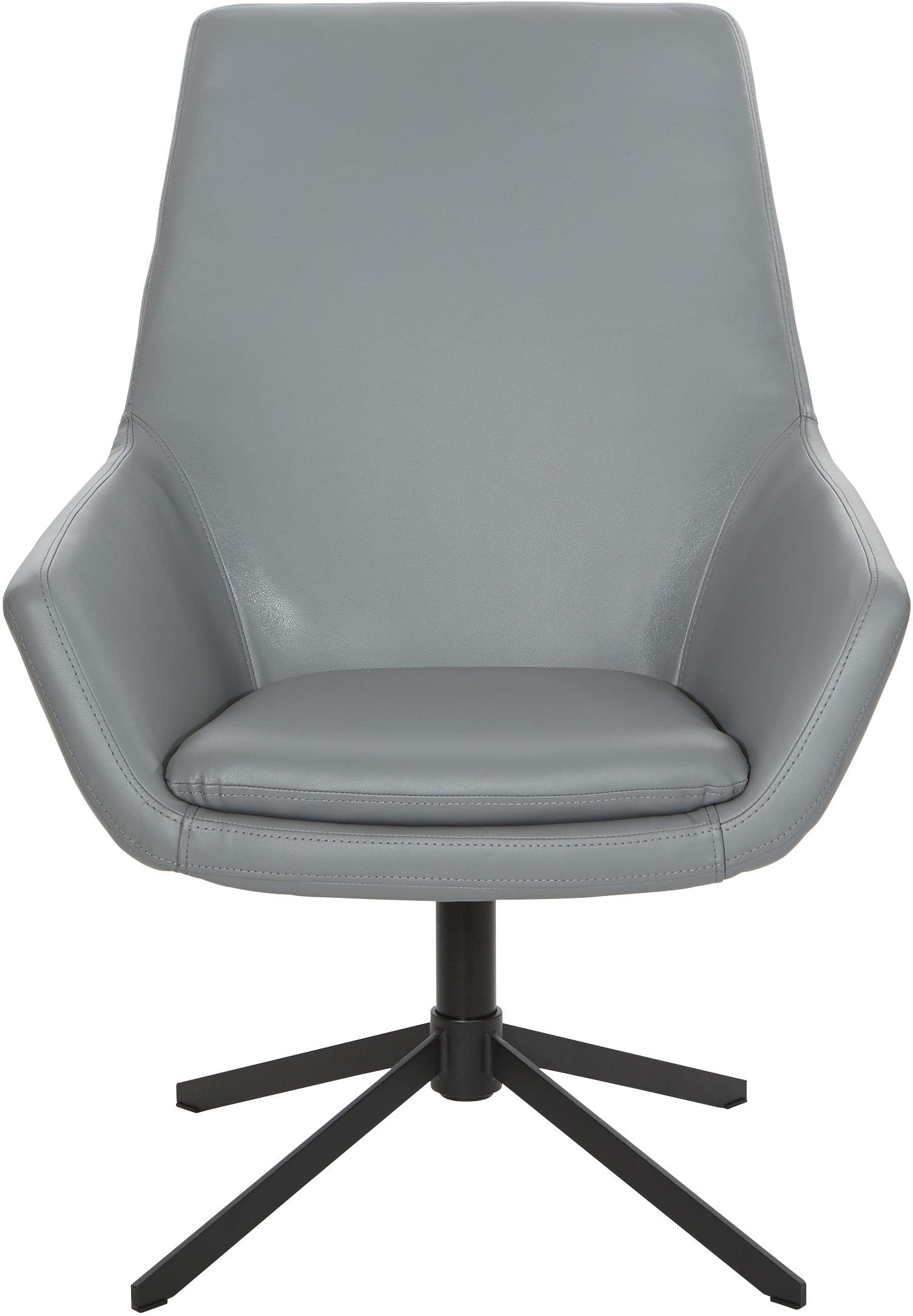 Office Star Modern Scoop Office Chair with Adjustable Height & Swivel Base [FL80228] - Ergonomic Desk Chair for Home Office & Workspace