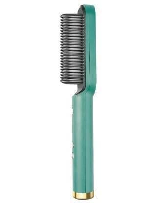 TILCHINH Hair Straightener Comb for Women & Men - 2 in 1 Styling Brush & Flat Iron with Temperature Control | Perfect for Home Use, Travel & Salon Styling (Multiple Colors)