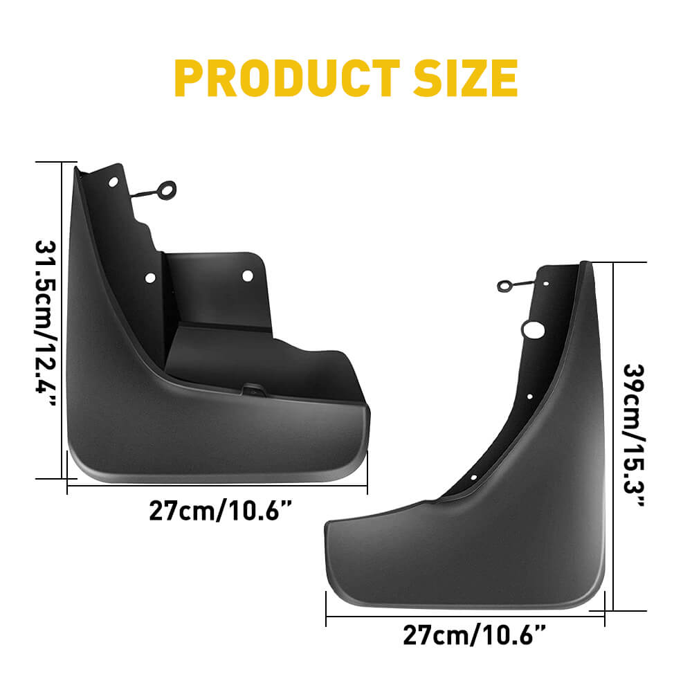 11-20 Jeep Grand Cherokee Mud Flaps - Front & Rear Splash Guards for Off-Road & All-Weather Protection | Durable Auto Accessories for Adventure & Daily Driving