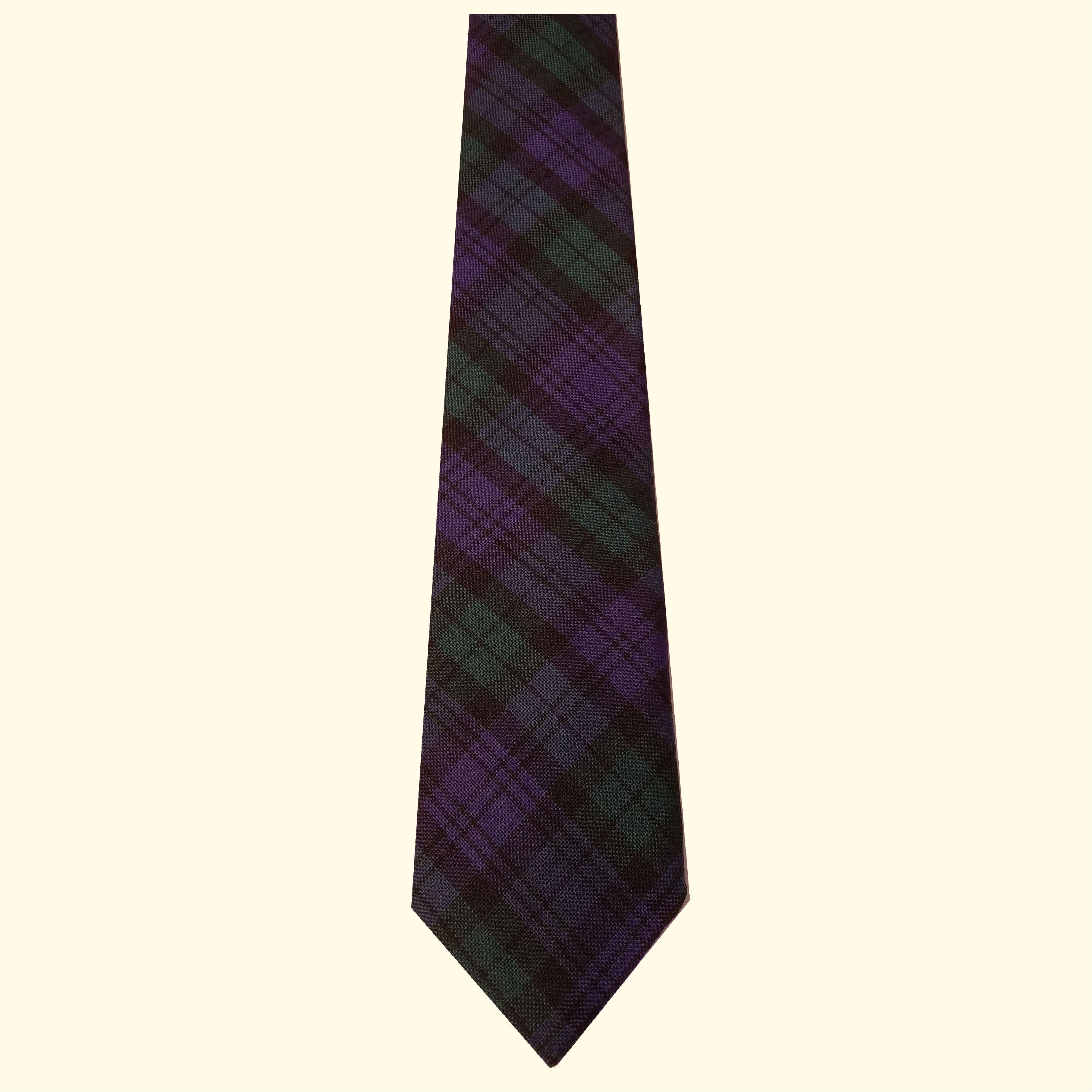 Premium Wool Tartan Neckties for Men - 99 Modern Color Patterns | Perfect for Weddings, Business & Formal Events