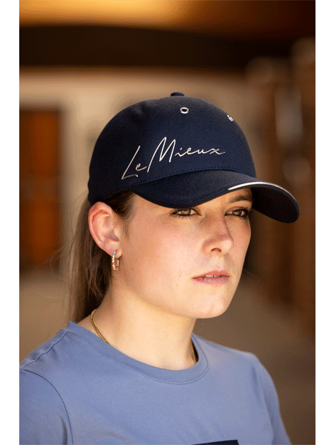 Le Mieux Simone Baseball Cap for Women - Stylish Adjustable Cotton Hat for Outdoor Activities, Sports & Fashion
